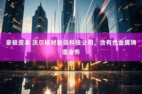 豪极资本 沃尔核材新设科技公司，含有色金属铸造业务